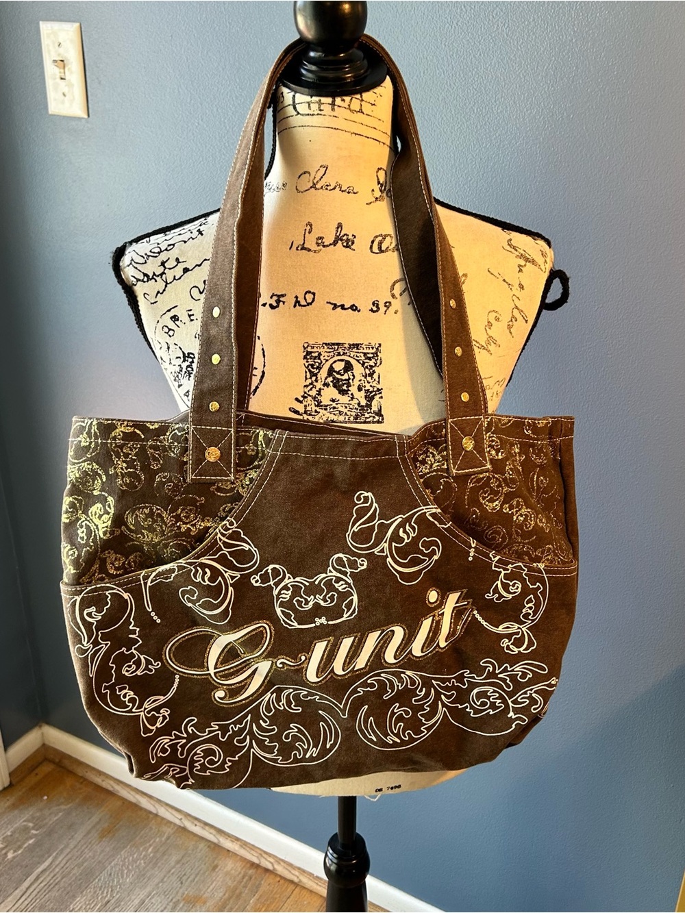 G-unit canvas tote bag
